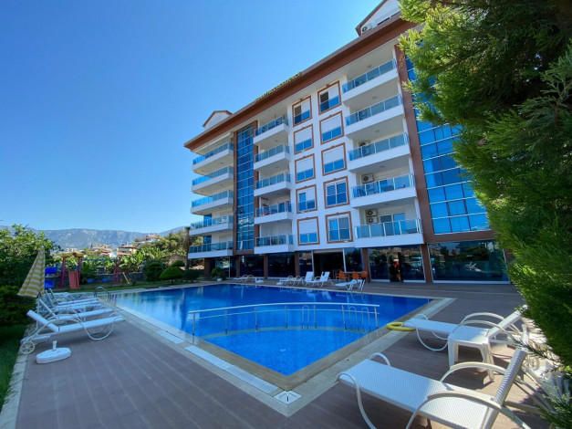 Студия с видом на Средиземное море всего в 150 метрах от пляжа в районе Каргыджак, 40м2 - Ракурс 27