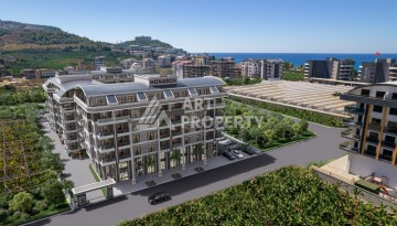 Квартира 1+1 - 58 м²  в ЖК премиум класса. Каргыджак, Алания - Ракурс 2