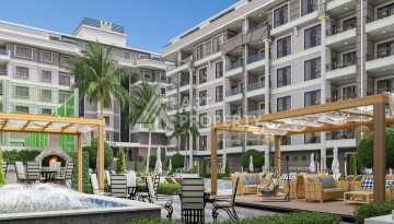 Квартира 1+1 - 58 м²  в ЖК премиум класса. Каргыджак, Алания - Ракурс 25
