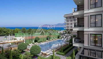Квартира 1+1 - 58 м²  в ЖК премиум класса. Каргыджак, Алания - Ракурс 26