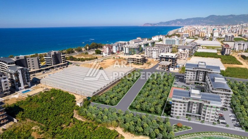 Квартира 1+1 - 58 м²  в ЖК премиум класса. Каргыджак, Алания - Ракурс 26