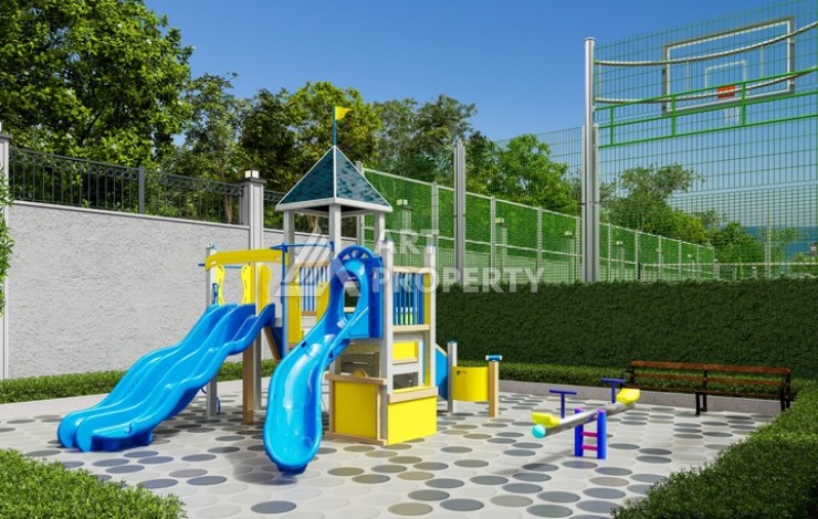 Квартира 1+1 - 58 м²  в ЖК премиум класса. Каргыджак, Алания - Ракурс 27