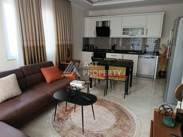 Меблированная квартира 1+1 - 60 м². Махмутлар, Аланья - Ракурс 2
