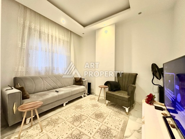 Меблированная квартира 1+1 в центре Аланьи, 50 кв.м. - Ракурс 2