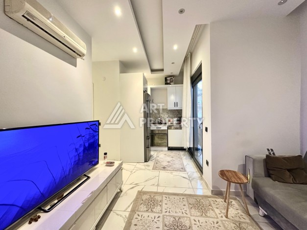 Меблированная квартира 1+1 в центре Аланьи, 50 кв.м. - Ракурс 3