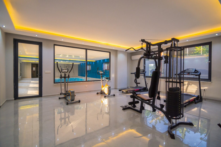 Студия с видом на Средиземное море всего в 150 метрах от пляжа в районе Каргыджак, 40м2 - Ракурс 49