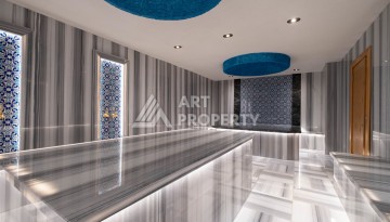 Квартира 1+1 в центре Махмутлара, 60 м². Вид на море - Ракурс 16