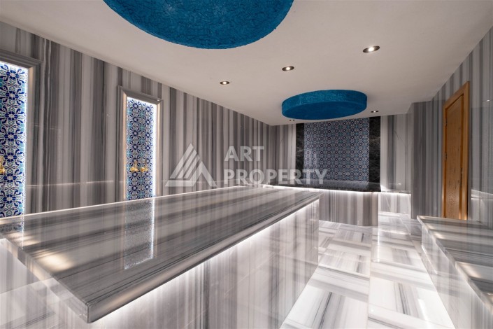 Квартира 1+1 в центре Махмутлара, 60 м². Вид на море - Ракурс 15