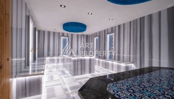 Квартира 1+1 в центре Махмутлара, 60 м². Вид на море - Ракурс 19