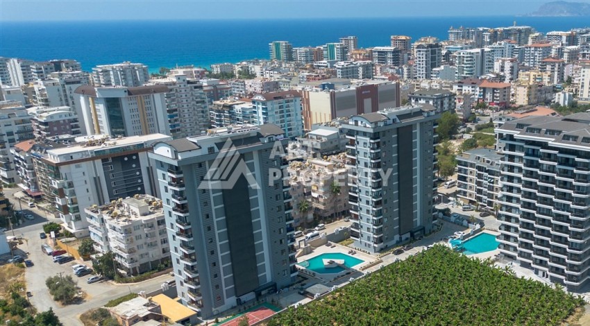 Квартира 1+1 в центре Махмутлара, 60 м². Вид на море - Ракурс 23