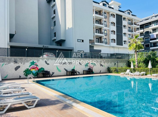 Квартира 1+1 в Каргыджаке с видом на море, 55 кв.м. - Ракурс 19