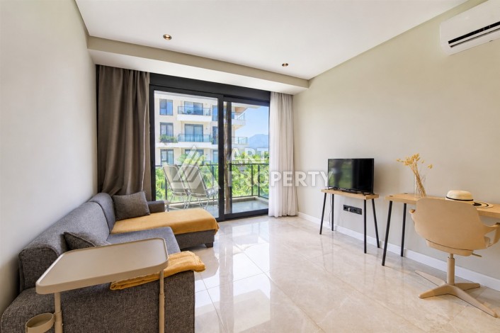 Квартира 1+1 в Оба в элитной резиденции, 50 м² - Ракурс 3