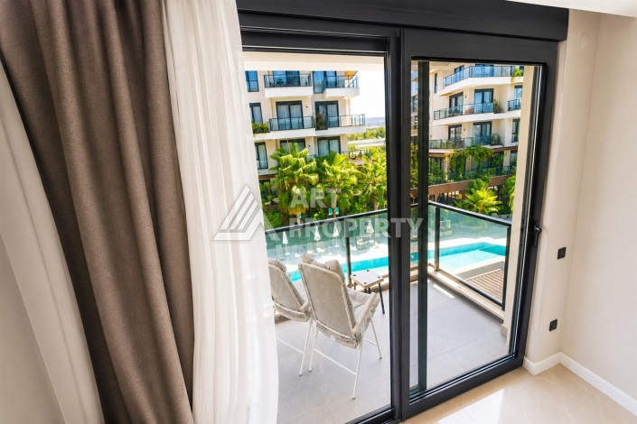 Квартира 1+1 в Оба в элитной резиденции, 50 м² - Ракурс 9