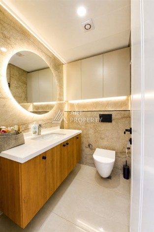 Квартира 1+1 в Оба в элитной резиденции, 50 м² - Ракурс 11