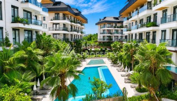 Квартира 1+1 в Оба в элитной резиденции, 50 м² - Ракурс 19
