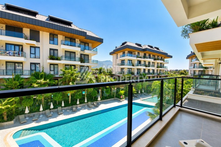 Квартира 1+1 в Оба в элитной резиденции, 50 м² - Ракурс 20