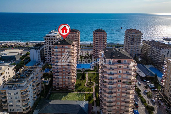 Квартира 2+1 на первой береговой линии в Махмутларе, 125 м² - Ракурс 42