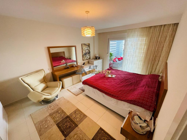 Меблированная трехкомнатная квартира в районе Каргыджак, 125м2 - Ракурс 4