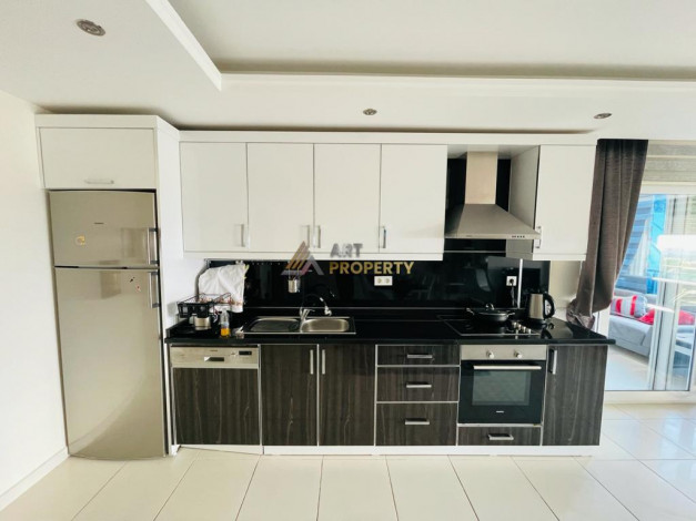 Меблированная трехкомнатная квартира в районе Каргыджак, 125м2 - Ракурс 5