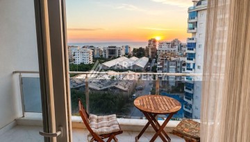 Квартира 1+1 с видом на море в Махмутларе, 65 м² - Ракурс 4