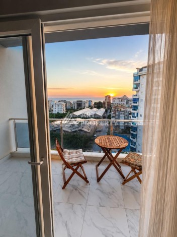 Квартира 1+1 с видом на море в Махмутларе, 65 м² - Ракурс 3