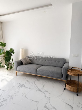 Квартира 1+1 с видом на море в Махмутларе, 65 м² - Ракурс 7