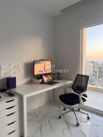 Квартира 1+1 с видом на море в Махмутларе, 65 м² - Ракурс 11