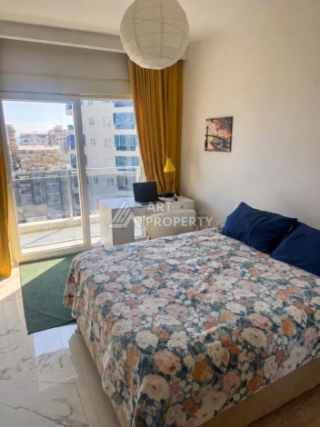 Квартира 1+1 с видом на море в Махмутларе, 65 м² - Ракурс 13