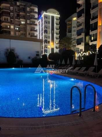 Квартира 1+1 с видом на море в Махмутларе, 65 м² - Ракурс 15