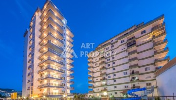 Квартира 1+1 с видом на море в Махмутларе, 65 м² - Ракурс 17