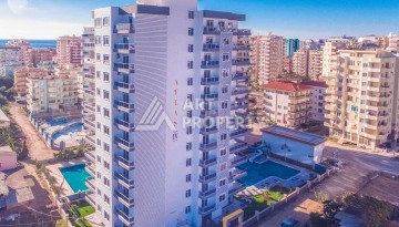 Квартира 1+1 с видом на море в Махмутларе, 65 м² - Ракурс 19
