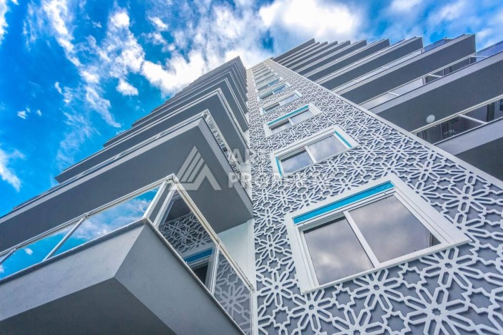 Квартира 1+1 с видом на море в Махмутларе, 65 м² - Ракурс 24