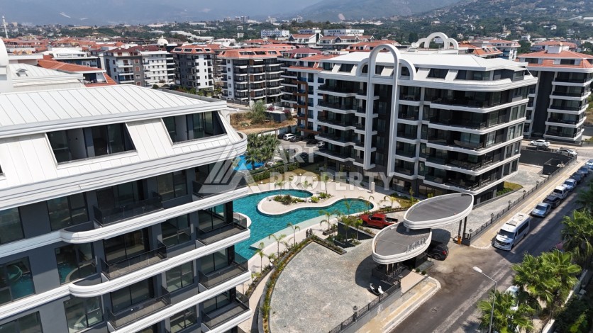 Премиальные квартиры 63,5 – 252 м² на первой линии в Кестеле, Аланья - Ракурс 2