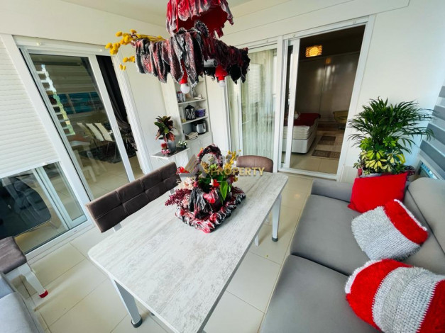 Меблированная трехкомнатная квартира в районе Каргыджак, 125м2 - Ракурс 27