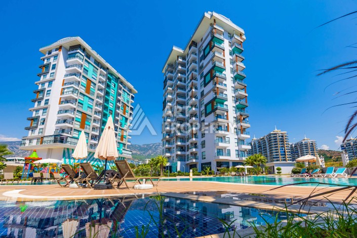 Квартира 1+1 60 м² в ЖК с инфраструктурой отельного типа в Махмутларе - Ракурс 44