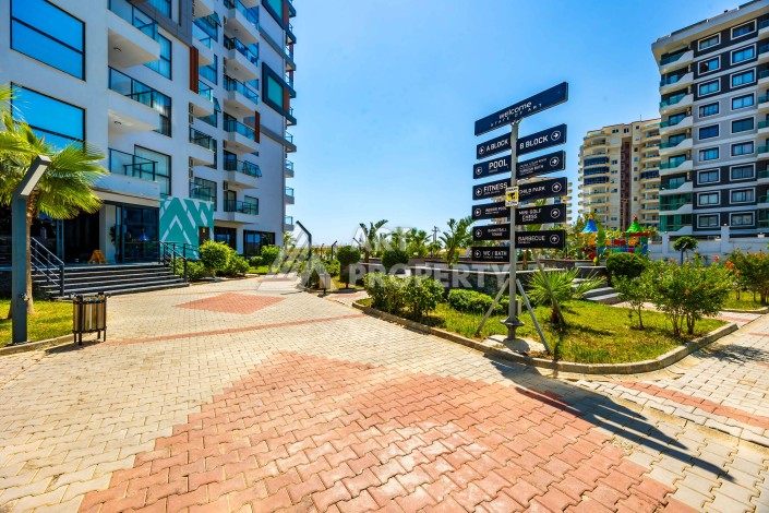 Квартира 1+1 60 м² в ЖК с инфраструктурой отельного типа в Махмутларе - Ракурс 46