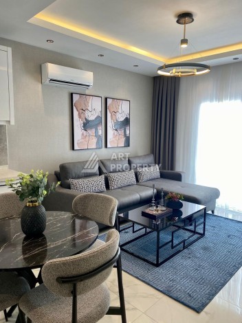 Стильная квартира 1+1 в новом жилом комплексе в Тосмуре, 50 м² - Ракурс 1