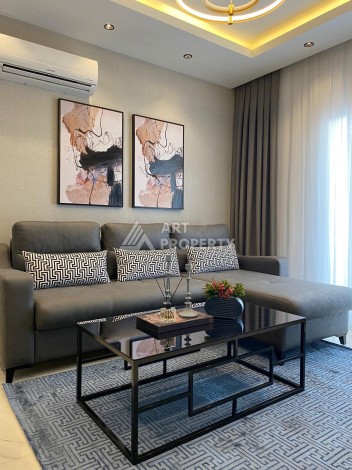 Стильная квартира 1+1 в новом жилом комплексе в Тосмуре, 50 м² - Ракурс 2