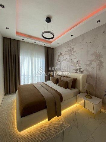 Стильная квартира 1+1 в новом жилом комплексе в Тосмуре, 50 м² - Ракурс 7