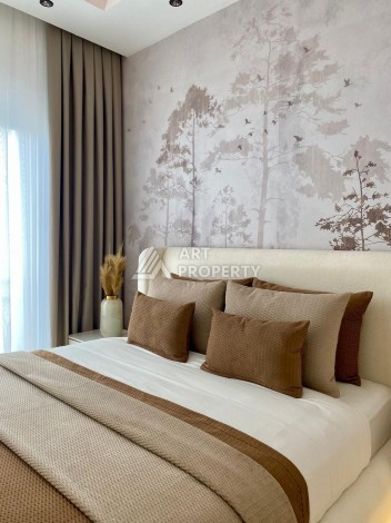 Стильная квартира 1+1 в новом жилом комплексе в Тосмуре, 50 м² - Ракурс 8