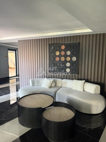 Стильная квартира 1+1 в новом жилом комплексе в Тосмуре, 50 м² - Ракурс 21