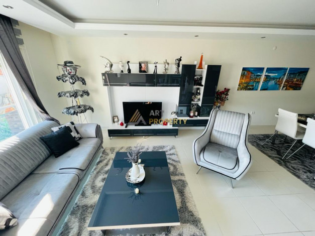 Меблированная трехкомнатная квартира в районе Каргыджак, 125м2 - Ракурс 38