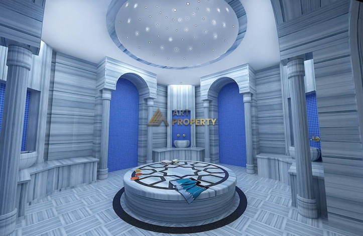 Студия в комплексе с инфраструктурой в 250 метрах от моря в Кестель, 45 м2 - Ракурс 6