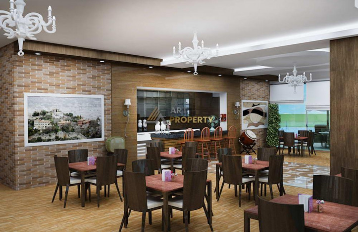 Студия в комплексе с инфраструктурой в 250 метрах от моря в Кестель, 45 м2 - Ракурс 7