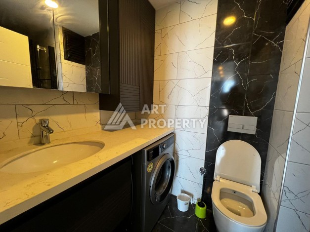 Квартира 2+1 в Махмутларе с видом на море, 75 кв.м. - Ракурс 5
