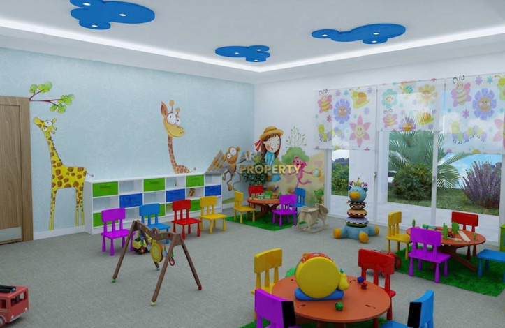 Студия в комплексе с инфраструктурой в 250 метрах от моря в Кестель, 45 м2 - Ракурс 8