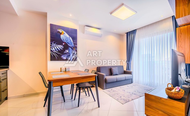 Квартира 1+1 в Махмутларе с видом на море, 50 м² - Ракурс 2