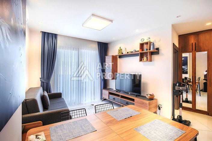 Квартира 1+1 в Махмутларе с видом на море, 50 м² - Ракурс 6