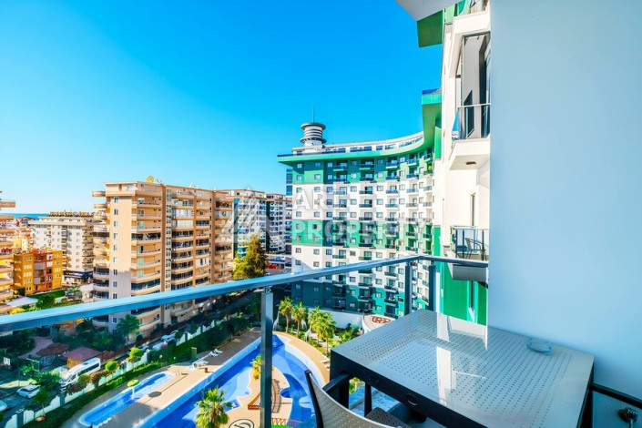 Квартира 1+1 в Махмутларе с видом на море, 50 м² - Ракурс 7