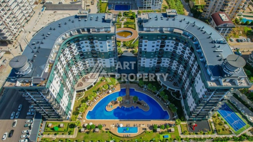 Квартира 1+1 в Махмутларе с видом на море, 50 м² - Ракурс 29